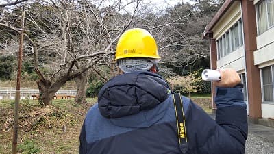 千葉県館山市の旅行で訪れた観光名所、ヘルメットと懐中電灯