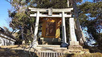 千葉県君津市の旅行で訪れた観光名所、雨城八幡神社