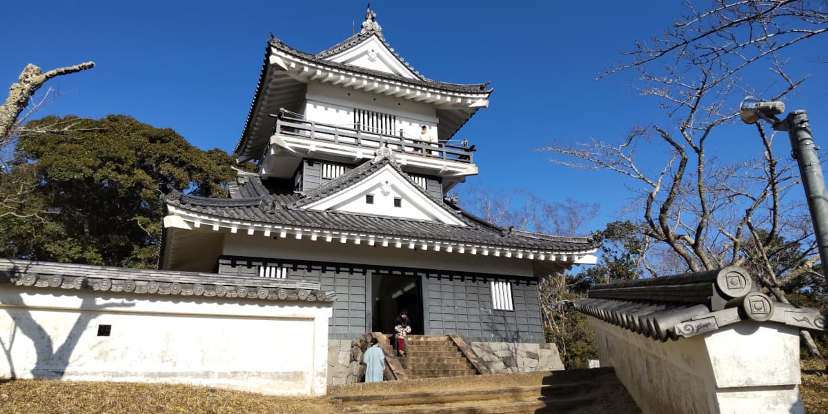 千葉県君津市の旅行で訪れた観光名所、久留里城