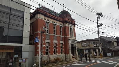 千葉県香取市の旅行で訪れた観光名所、旧三菱銀行佐原支店