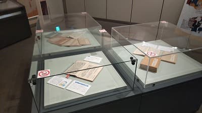 千葉県香取市の旅行で訪れた観光名所、伊能忠敬記念館の展示物