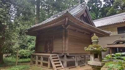 千葉県香取市の旅行で訪れた観光名所、香取神宮の神庫