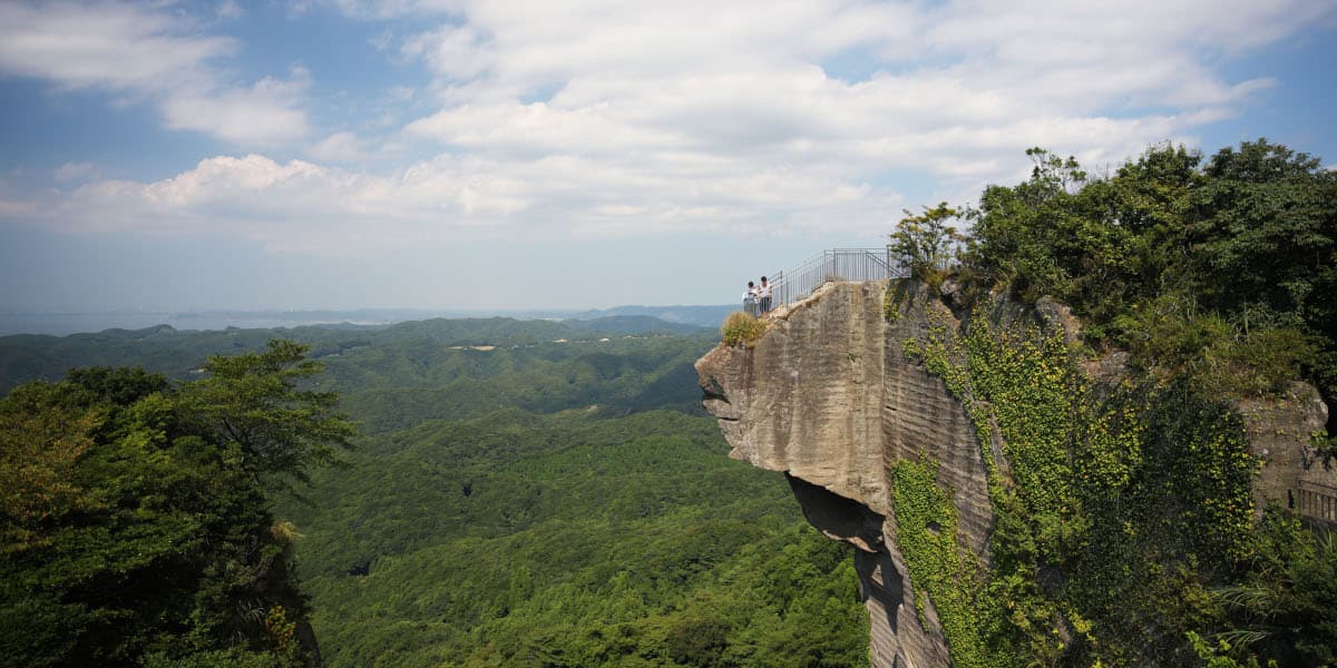 千葉県安房郡の旅行で訪れた観光名所、鋸山