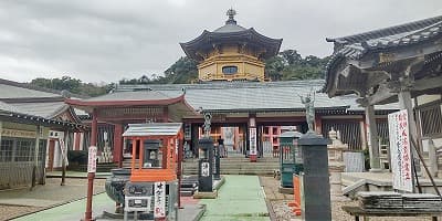 千葉県銚子市の旅行で訪れた観光名所、補陀洛山 満願寺