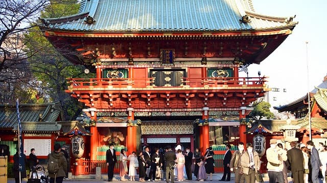 東京都千代田区の神田明神隨神門