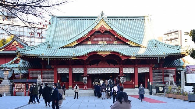 東京都千代田区の神田明神拝殿