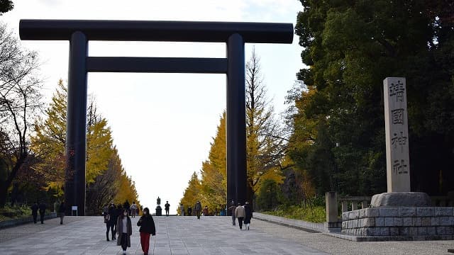 東京都千代田区の靖国神社大鳥居