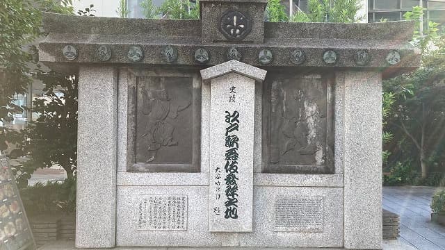 東京都中央区の江戸歌舞伎発祥の地