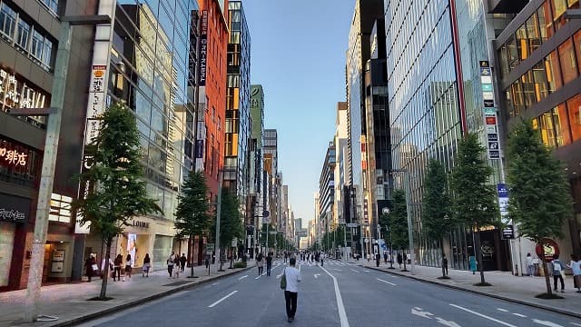 東京都中央区の銀座