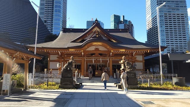 東京都港区の八幡神社