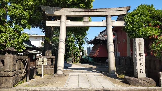 東京都港区の麻布氷川神社