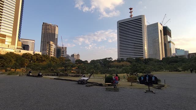 東京都港区の芝離宮庭園