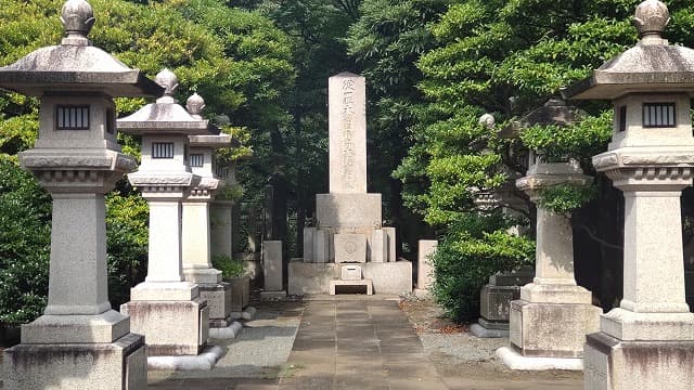 東京都文京区の旅行で訪れた観光名所、護国寺＿大隈重信墓