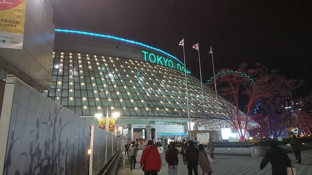 東京都文京区の旅行で訪れた観光名所、東京ドームシティ