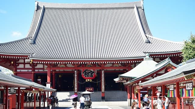 東京都台東区の浅草寺本堂