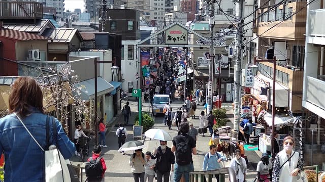 東京都台東区の谷中銀座商店街