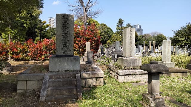 東京都台東区の大原重徳墓