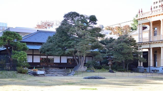 東京都台東区の旅行で訪れた観光名所、旧岩崎邸和館