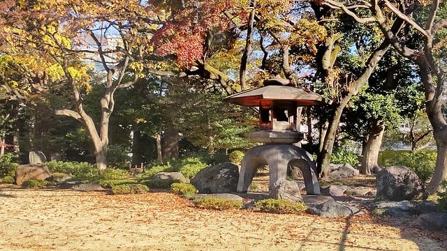 東京都台東区の旅行で訪れた観光名所、旧岩崎邸庭園