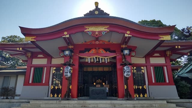 東京都品川区の品川神社社殿