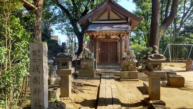 東京都品川区の富士浅間神社