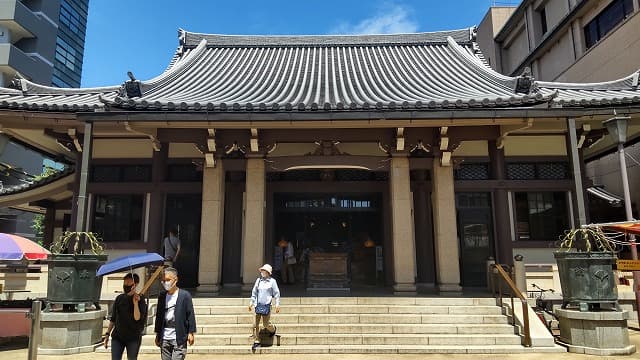 東京都豊島区の高岩寺本堂