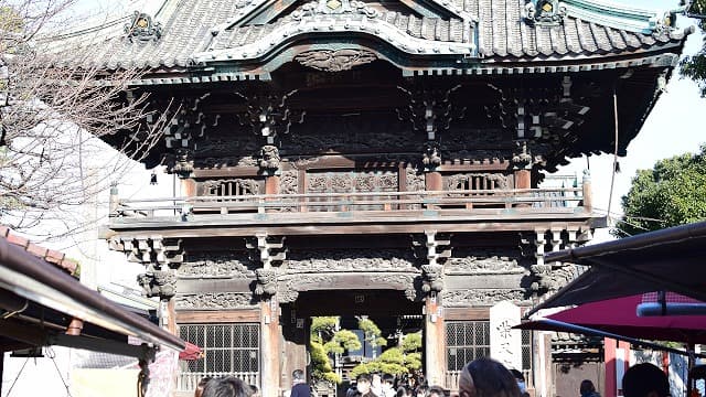 東京都葛飾区の柴又帝釈天二天門