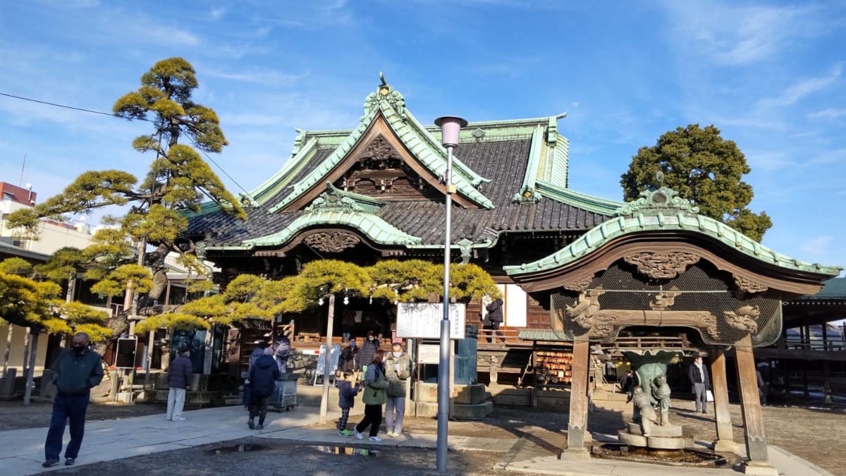 東京都葛飾区の旅行で訪れた観光名所、柴又帝釈天