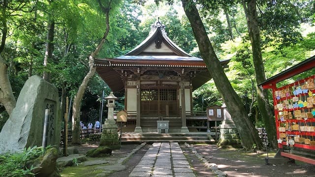 東京都調布市の深大寺の深沙大王堂