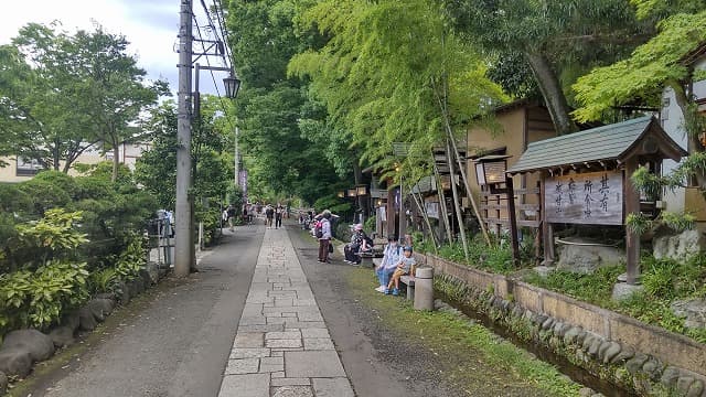 東京都調布市の深大寺参道