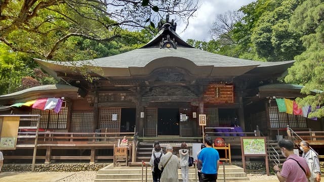 東京都調布市の深大寺の元三大師堂