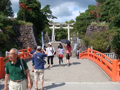 武田神社神橋