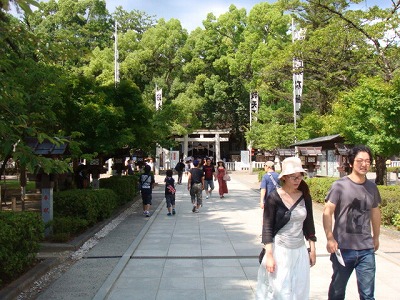 武田神社参道