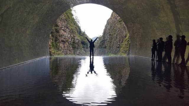 新潟県十日町市の観光名所、旅行先＿清津峡渓谷