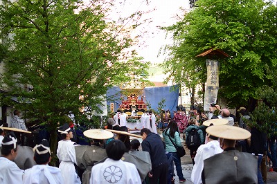 岐阜県高山市の旅行で訪れた観光名所、飛騨高山の古い町並み