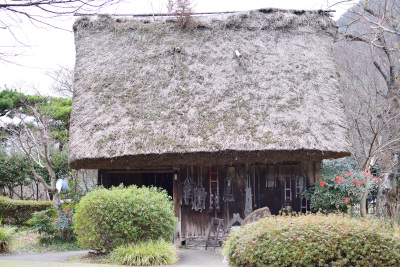 岐阜県下呂市の旅行で訪れた観光名所、下呂温泉合掌村