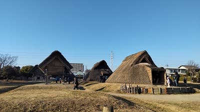 静岡県静岡市の旅行で訪れた観光名所、登呂遺跡集落