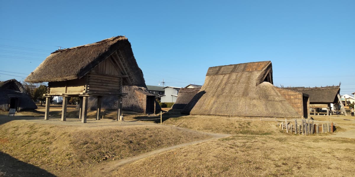 静岡県静岡市の旅行で訪れた観光名所、登呂遺跡