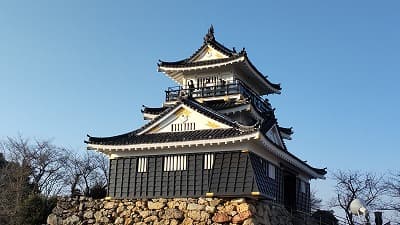 静岡県浜松市の旅行で訪れた観光名所、浜松城