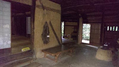 静岡県浜松市の旅行で訪れた観光名所、旧高山家住宅内部