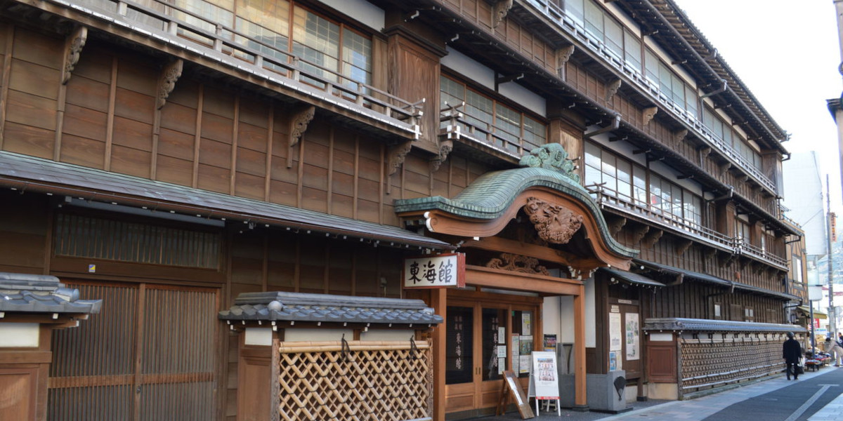 静岡県伊東市の旅行で訪れた観光名所、東海館