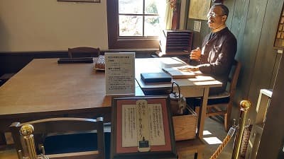 静岡県磐田市の旅行で訪れた観光名所、教員室の風景