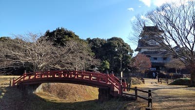 静岡県伊豆市の旅行で訪れた観光名所、能満寺山公園（小山城）