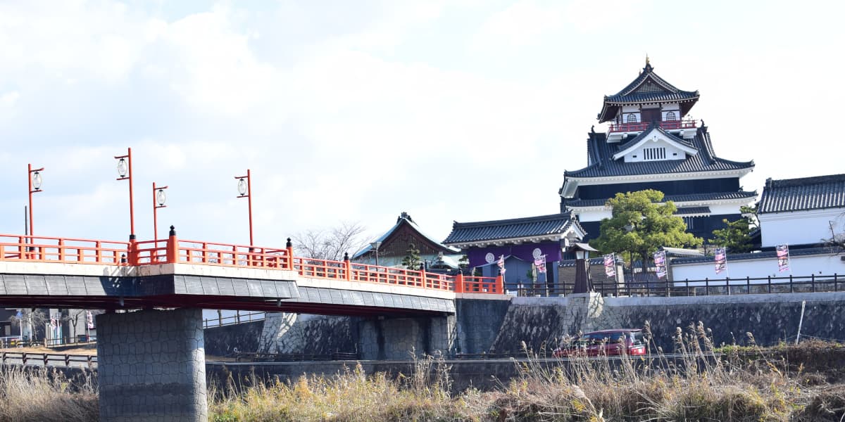 愛知県清須市の旅行で訪れた観光名所、清洲城