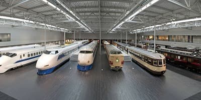 愛知県名古屋市の旅行で訪れた観光名所、リニア・鉄道館