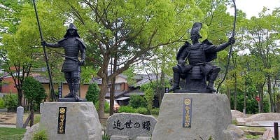 愛知県名古屋市の旅行で訪れた観光名所、桶狭間古戦場公園