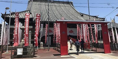 愛知県名古屋市の旅行で訪れた観光名所、笠寺観音(笠覆寺)