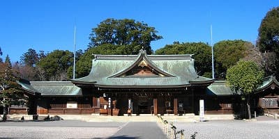 愛知県豊川市の旅行で訪れた観光名所、砥鹿神社