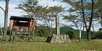 愛知県新城市の旅行で訪れた観光名所、亀山城跡