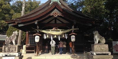 愛知県知立市の旅行で訪れた観光名所、知立神社